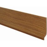 48 x plinthe 70x9 mm pvc expanse 2 ml noyer