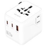 4smarts 541645 adaptateur prise d'alimentation modulaire universel blanc