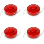 4x tte de fil (4 pices), filetage m10 x 1, 25 gauche, paisseur de fil 3mm, longueur de fil 2, 3m, ...
