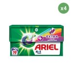 4x19 pods + complete fiber protection, lessive en capsules ariel