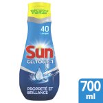 4x40 lavages gels lave - vaisselle sun touten1 efficacité brillance (160 lavages) 4x40 lavages gels lave - vaisselle sun touten1 efficacité brillance (160 lavages)