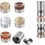5 en 1 mini pot a epice avec moulin � epices mini pot � epices 5 en 1 avec moulin � epices set d'�pices ...