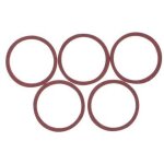 5 joints fibre pour tte de robinet 13 x 17 mm