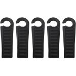 5 pcs butoir de porte en caoutchouc - butée de porte - cales en plastique - butée de porte - noir 5 pcs butoir de porte en caoutchouc - butée de porte - cales en plastique - butée de porte - noir