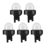 5 pièces carburateur amorce pompe à carburant tronçonneuses tondeuse carburateur bulle d'huile 5 pièces carburateur amorce pompe à carburant tronçonneuses tondeuse carburateur bulle d'huile