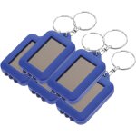 5 pices mini torche solaire led portable avec porte cls lampe de poche pour camping et urgences eclairage ...