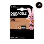5 piles duracell lithium cr2 5 piles duracell lithium cr2