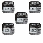 5 pile maxell 377 sr626sw
