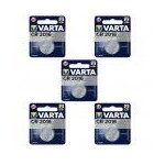 5 piles varta cr2016