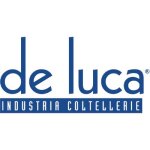 5 x couteau a steak super de luca manche plt / acier inoxydable cm 11 cf=pcs 6 couleurs assorties