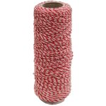 5 xligne pp blanche / rouge pour macons 100 mt