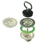 5 xvidage evier ceramique 1. 1 / 2 d. 80 * *