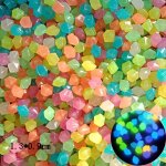 50 / 100 / 200pcs lueur cailloux pierre lumineuse lueur lumineuse galets dcoratifs extrieure d'aquarium ...
