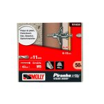50 chevilles mtalliques  expansion molly diamtre 5x36mm avec vis m5