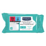 50 lingettes nettoyantes desinfectantes