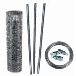 50 m cl�ture de protection contre la faune sauvage, cl�ture foresti�re, grillage nou� 150 / 12 / 30 + ...