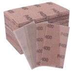 50 pices bande abrasive en filet 70x125mm - feuilles abrasives auto - agrippantes - pour poncer sans ...
