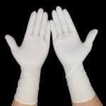 50 pi�ces / ensemble gants jetables latex nettoyage alimentaire gants universels m�nage jardin nettoyage ...