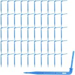 50 pices goutteur irrigation, micro asperseur goutte  goutte pour tube 4 / 7 mm, goutteur d'irrigation, ...