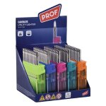 50 x briquet a gaz transparent cobia