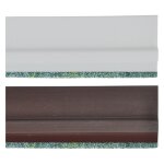 50 x projets de seuil de porte avec feutre porte mt. 1 blanc