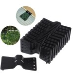 50pc fixation brise vue occultant, pare - soleil net clip papillon type serre film clip agriculture outils ...