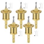 5pcs foret à fraiser bois, mèches à fraiser remplaçables, jeu de forets à chanfreiner, jeu de forets ... 5pcs foret à fraiser bois, mèches à fraiser remplaçables, jeu de forets à chanfreiner, jeu de forets ...