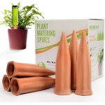 6 doseurs d'irrigation xl en argile pour bouteilles verre / pet terracotta pour les plantes arrosant, ...