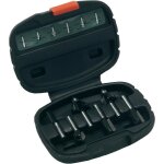 6 pcs coffret de fraises au carbure (queue 1 / 4 ) bosch 2607019462