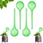 6 pcs globes d'arrosage, automatique syst�me d'arrosage ampoules pour jardin fleurs goutte, Ø 5 cm - ...