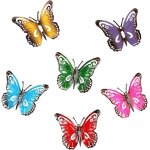 6 pièces papillon décoration murale en métal, papillon decoration, decoration jardin exterieur, décoration ... 6 pièces papillon décoration murale en métal, papillon decoration, decoration jardin exterieur, décoration ...