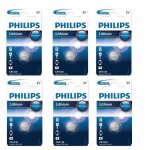 6 piles philips cr1220