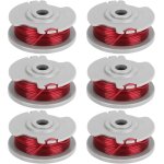 6 spools of 5306 - 20 for gardena strimmer art. 8844 smallcut 300 accu, art. 8845 smallcut 300, art. ...