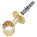 6 x main courante en laiton passant ancrage d. 30 mm