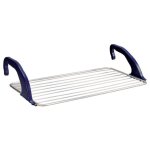 6 x sechoir balcon aluminium 110x56