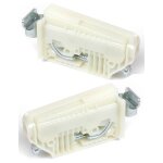 6 xbl cintre reglable blanc droite / sx (2 pcs)