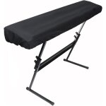 (61 touches)housse de protection pour clavier piano avec cordon de serrage fermeture, noir numrique ...