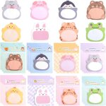 640 feuilles notes autocollantes animaux, 8 notes adhésives mignonnes, kawaii marqueurs de dessin animé, ... 640 feuilles notes autocollantes animaux, 8 notes adhésives mignonnes, kawaii marqueurs de dessin animé, ...