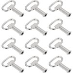 6mm / 0, 24  trou douille cl� cl�s, 12 paquet zinc alliage electrique armoire gaz eau compteur interrupteur ...