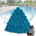700g boules de filtre de piscine, boule filtrante piscine bleues boule filtrante pompe piscine pour piscine ...