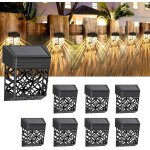 - lot de 8 lampes solaires pour terrasse, escaliers, cour, chemin et alle - etanches - automatique - ...