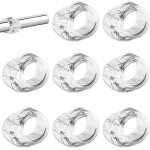 8 pack butes de porte protection poignee porte silicone pvc stop porte, protection poignee porte, bute ...