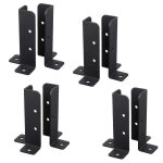 (8 pices) supports de base de poteau de pergola en bois, robustes et faciles  installer pour pergola, ...