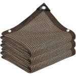 90% marron filet d'ombrage, parasol, toile bache pergola, 1. 5x4m 2. 5x3m 3. 5x4m 4. 5x5m 5. 5x7m 6. ...