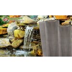 90cm x 40cm toile en acier inoxydable pour filtre de tamis, tamis recourb, tamis, bassin de jardin