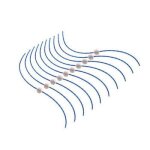 A6489 - pack de 10 fils hdl 2. 4 mm pour coupe - bordure