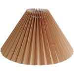 Abat - jour en tissu e27, abat - jour pliss�, abat - jour coquille d'oeuf, protection lustre, accessoire ...