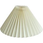 Abat - jour en tissu e27, abat - jour pliss, abat - jour coquille d'oeuf, protection lustre, accessoire ...