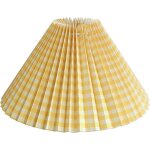 Abat - jour en tissu e27, abat - jour pliss, abat - jour coquille d'oeuf, protection lustre, accessoire ...