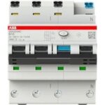 Abb dsx203nc b16 a30 rccb disjoncteur diff�rentiel 3p + n - 2csr256192r1165